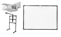 Интерактивный комплект IQBoard DVT TN082 + проектор NEC UM301X + мобильная стойка STWP-06/1