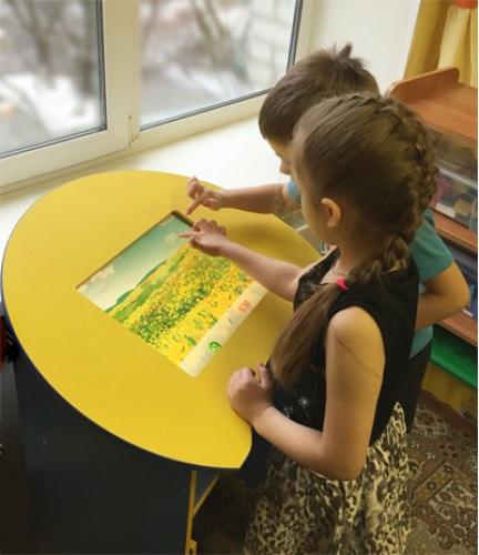 Первая интерактивная парта