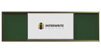 Комплект рельсовой системы с классной доской IGB1W и интерактивной панелью Interwrite 75DB-TL со встроенным вычислительным блоком OPS i5 8GB, SSD 256 Гб + Windows 10 PRO + WORKSPACE