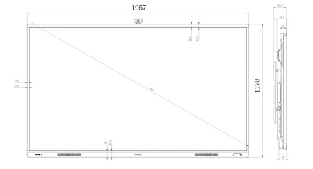 Интерактивная панель Hisense 86WR6BE 86". Купить по лучшей цене