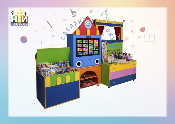 Интерактивный логопедический комплекс НФИ «Кисельковое Царство 32"» из серии «Кисельковое царство»