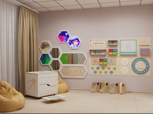 Комплект оборудования АЛМА для кабинета Логопеда 16 м²