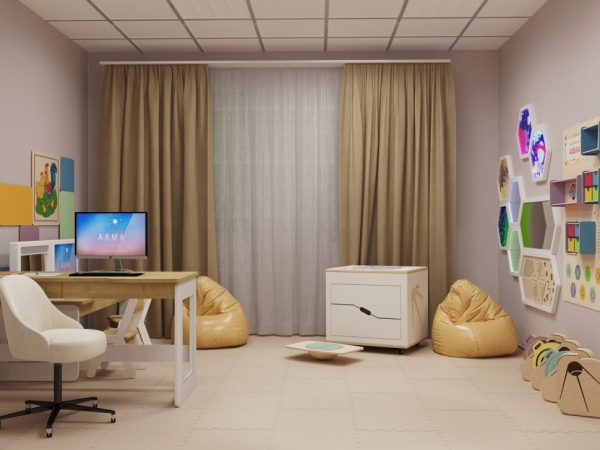 Комплект оборудования АЛМА для кабинета Логопеда 16 м²