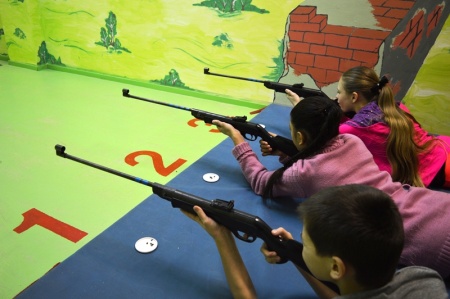 Лазерный стрелковый тренажерный комплекс "Рубеж-1.01" Zarnitza (программное обеспечение, лазерные насадки, мишени)