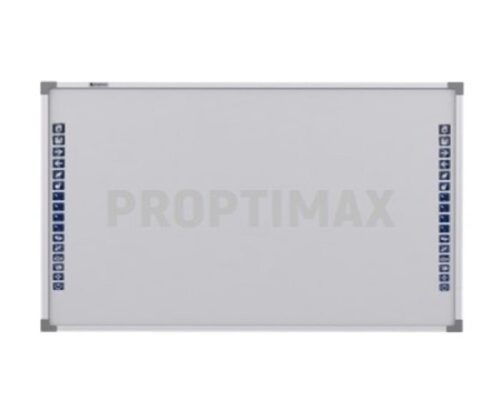 Интерактивная доска Proptimax 87 с горячими клавишами (10 касаний)