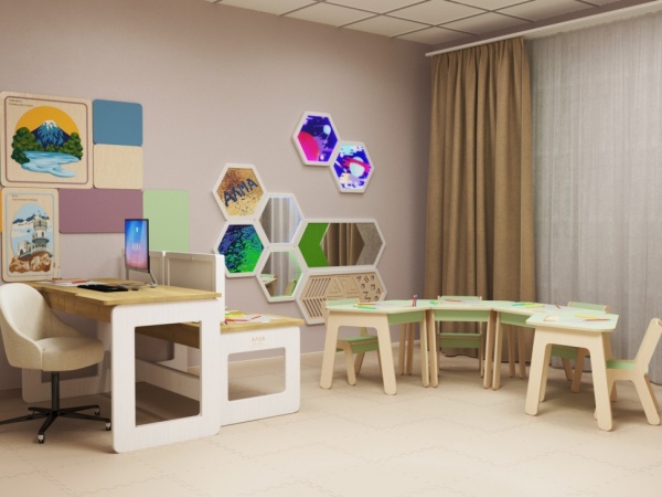 Комплект оборудования АЛМА для универсального кабинета Логопеда и Психолога 20 м²