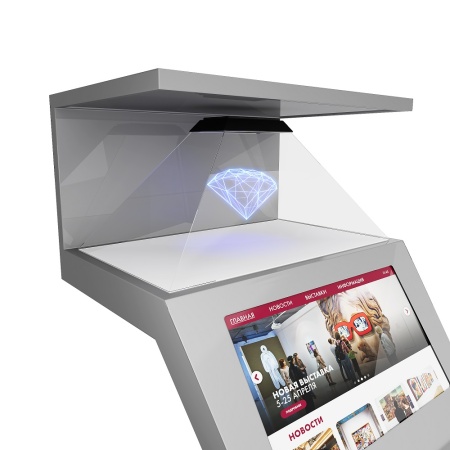 Голографический интерактивный киоск LIGA ДАЙМОНД 27