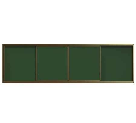 Комплект рельсовой системы с классной доской IGB1L и интерактивной панелью Interwrite 86"