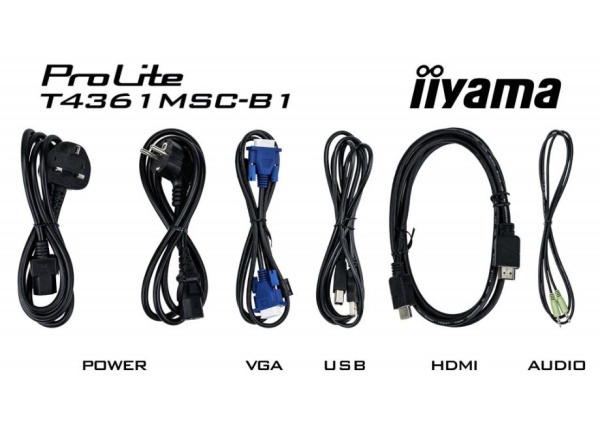 Интерактивная панель Iiyama T4361MSC-B1