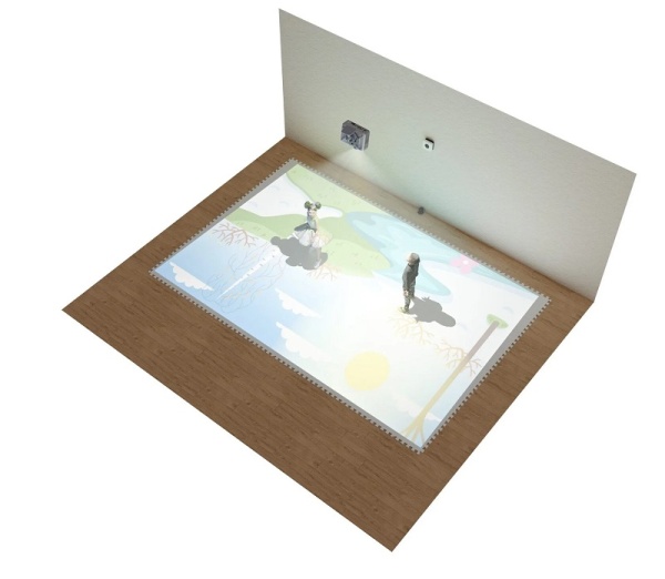 Интерактивный пол "Талантик" стационарный