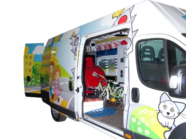 Мобильный тренажерный комплекс Zarnitza "Степа-01" (для обучения основам безопасности детей с ограниченными возможностями)