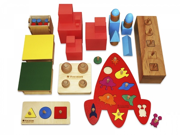 Развивающий набор Инклюзив "Монтессори 80 в 1"