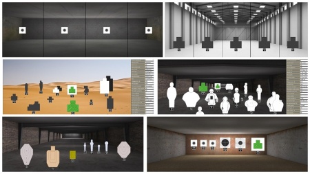 Интерактивный лазерный тир "Профессионал" - (максимальный 2 места) (128850071)