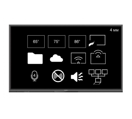 Интерактивная LED панель Newline TT-7520ER: 75". Купить по лучшей цене