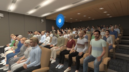 Программное обеспечение "Тренажер Публичные выступления с искуственным интеллектом" Modum Lab