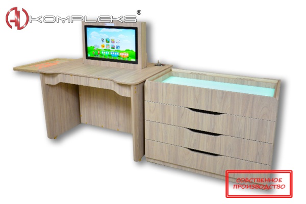 Профессиональный интерактивный стол психолога-дефектолога «ПсихоЛогика Prof Edu» (возраст 5-18 лет) AV Kompleks