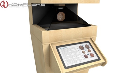 3D пирамида с функцией интерактивного экрана AV Kompleks