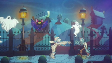 Интерактивная стена "Кидалки" (ПО, компьютер, проектор 3400лм)