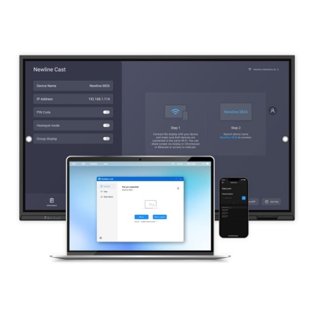 Интерактивная панель Newline 86" TT-8623QAS. Купить по лучшей цене