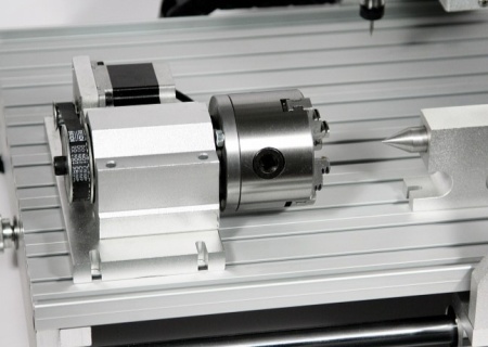 Фрезерный станок с ЧПУ по мягким металлам AMAN 3040 Z13 4axis 1500W IR (USB)