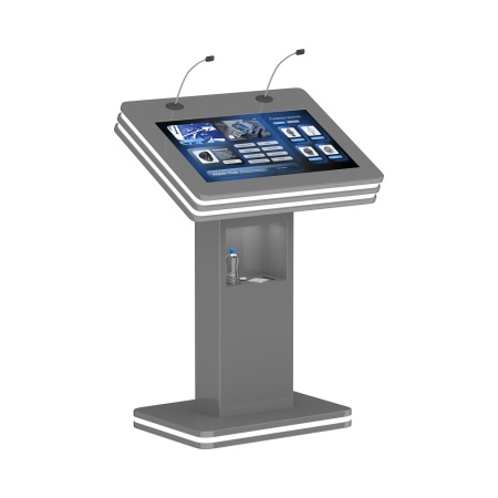 Интерактивная трибуна BM White Stripes (МДФ) 27"