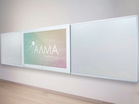 Интерактивная доска с магнитно-меловой поверхностью АЛМА «Фибоначчи»