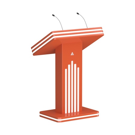 Интерактивная трибуна BM White Stripes Mini (МДФ) 21,5"