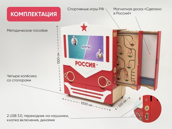 Методический интерактивный комплекс для изучения патриотизма в ДОУ «АЛМИК Патриот»