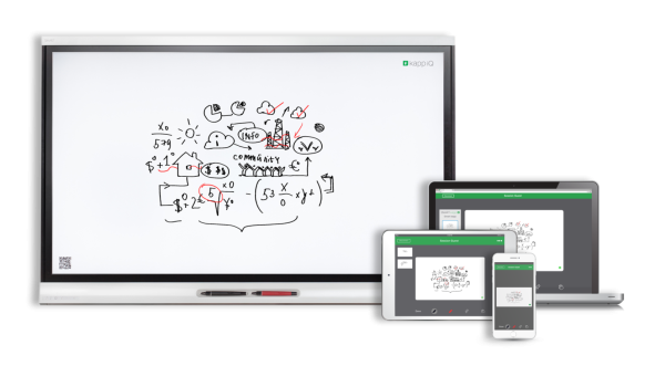 Интерактивная панель SMART kapp iQ 55 с функционалом маркерной доски и удаленным взаимодействием