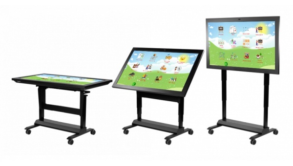 Интерактивный стол логопеда «Волшебный экран» Антошка 55" (трансформер 90°)