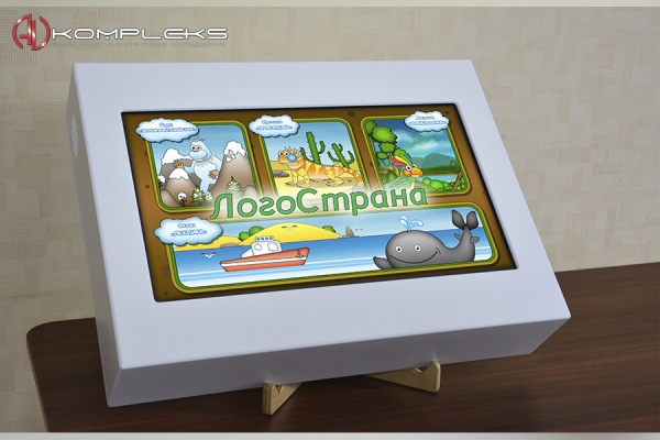 Профессиональный интерактивный логопедический стол «Logo 34 EDU Plus» AV Kompleks