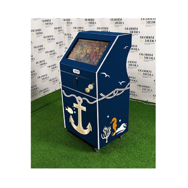 Мобильный интерактивный пол тумба Olodim «Акваника»