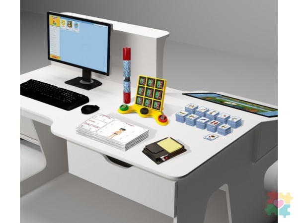 Профессиональный стол логопеда "Инклюзив Лого-Про Макс+"