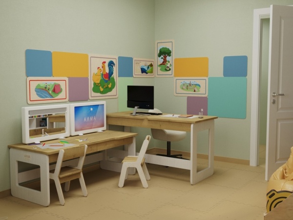 Комплект оборудования АЛМА для кабинета Логопеда 10 м²