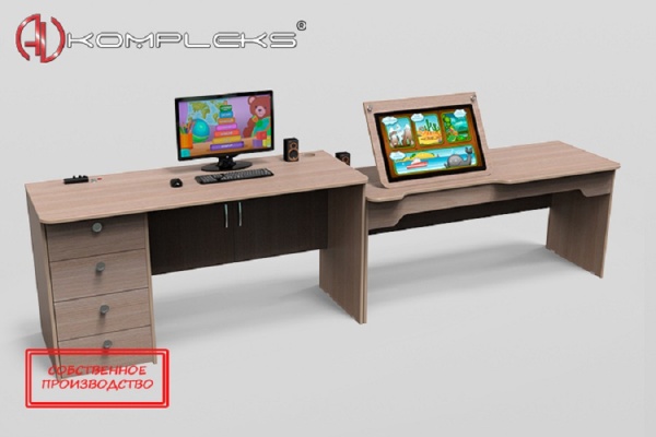 Коррекционный стол психолога-дефектолога DUO (возраст 3-10 лет) AV Kompleks