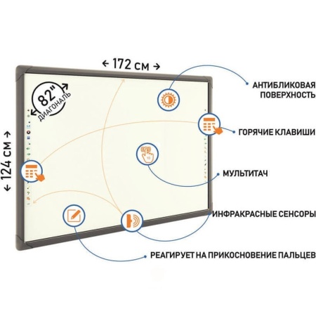 Интерактивная доска New Touch H82