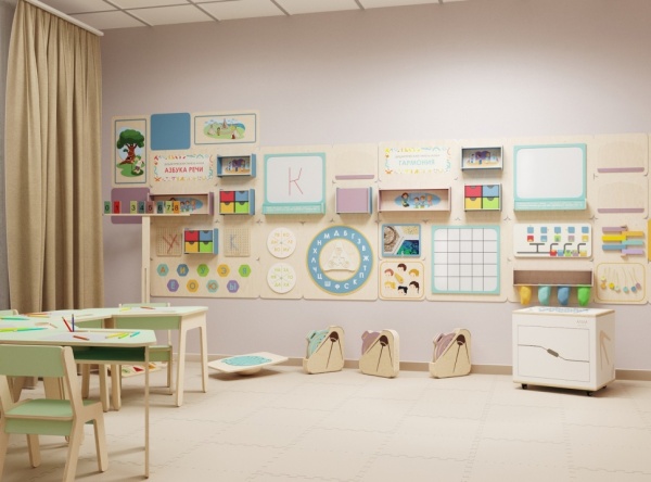 Комплект оборудования АЛМА для универсального кабинета Логопеда и Психолога 20 м²