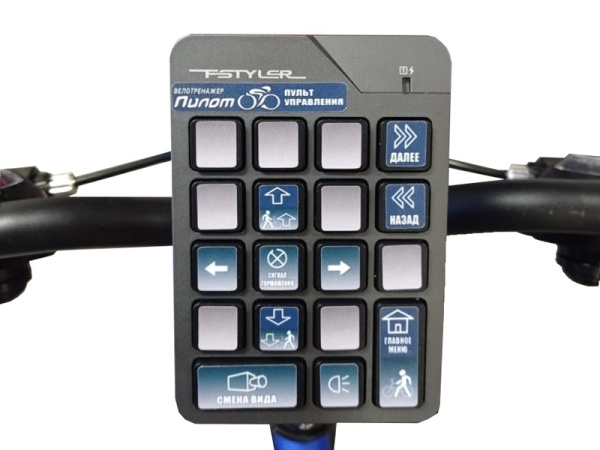 Интерактивный велотренажер Zarnitza  "Пилот-1" (Экран с диагональю 106см)