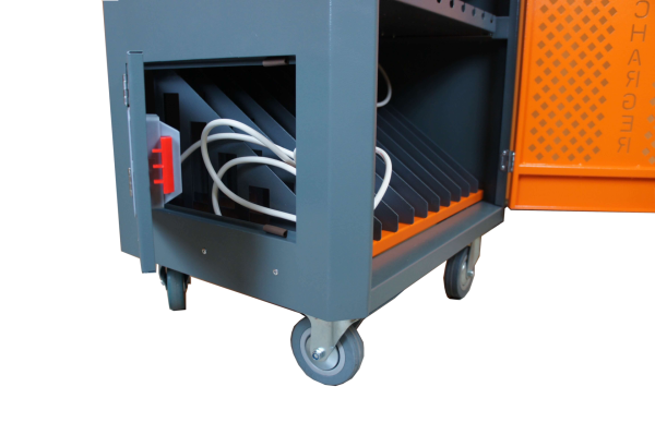 Тележка для зарядки и хранения 20 ноутбуков