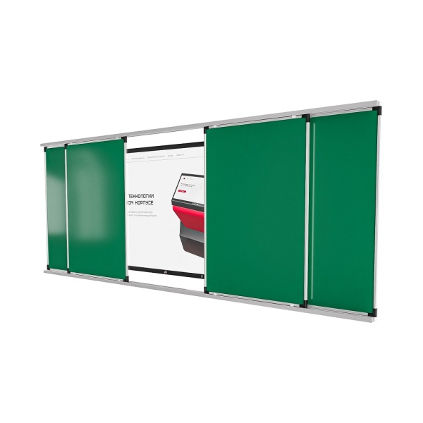 Интерактивный комплекс с рельсовой системой AxeTech Move 75" Medium