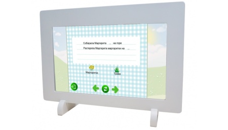 Умное зеркало логопеда «Антошка ПРОФ» (сенсорное) Волшебный экран