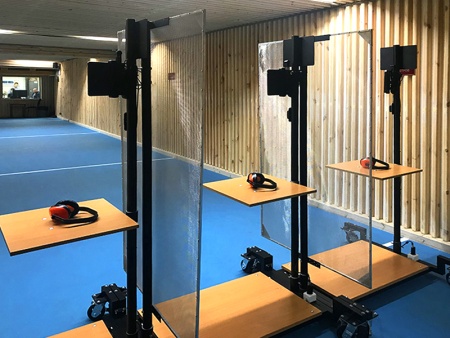 Интерактивный боевой стрелковый комплекс огневой подготовки "ОСАДА-ЛБ-01М" Zarnitza