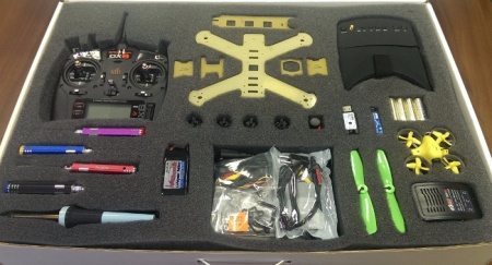 Образовательный набор для сборки квадрокоптера EdDron First V 2.0 (с пайкой)