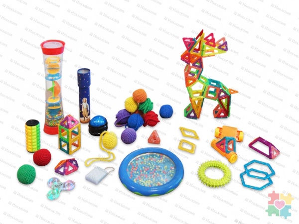 Набор для логопеда, дефектолога и детей с РАС (аутизмом) "Инклюзив"