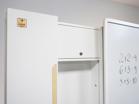 Интерактивная рельсовая система с магнитно-маркерной поверхностью АЛМА «Фибоначчи»