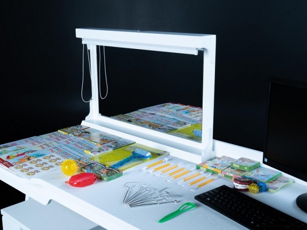 Профессиональный стол логопеда АЛМА Logo PRO CLASSIC