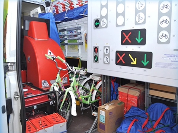 Мобильный тренажерный комплекс Zarnitza "Степа-01" (для обучения основам безопасности детей с ограниченными возможностями)