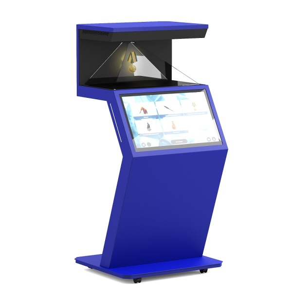 Голографическая 3D пирамида с интерактивным киоском LIGA Smart ДАЙМОНД 32"