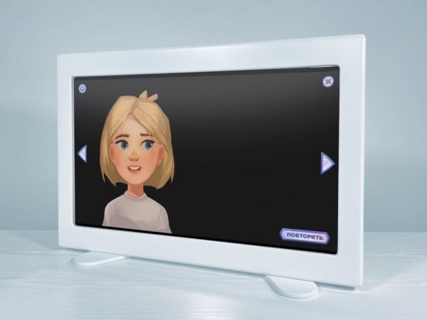 Логопедический комплекс АЛМА "Зазеркалье" со встроенным ПК и сенсорным экраном