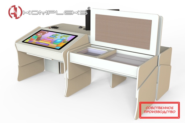Профессиональный интерактивный стол психолога-дефектолога ПсихоЛогика UNI (7-18) AV Kompleks